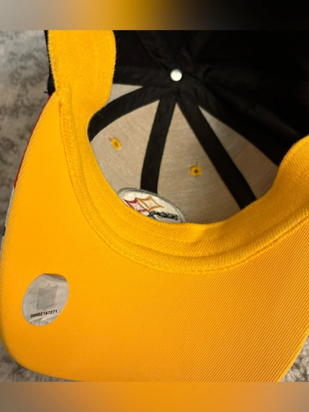 Reebok Pittsburgh Steelers Y2K Football Hat Like New Small/Medium